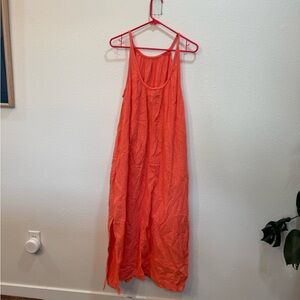 Universal Thread Bright Orange Maxi Dress